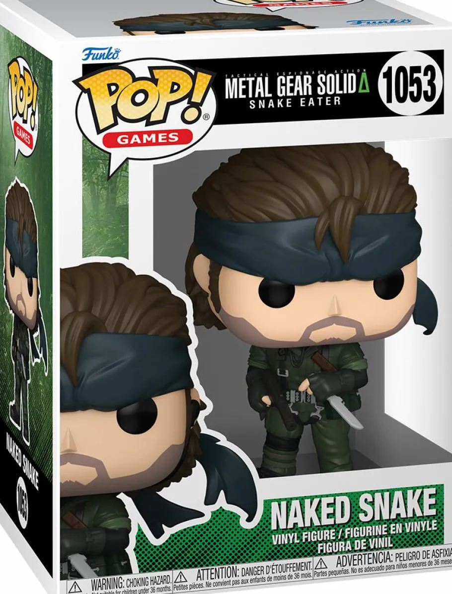 Standard Pop!>Metal Gear Solid: Snake Eater - Naked Snake Pop! Vinyl Figure