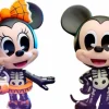 Cosbaby>Mickey Mouse Mickey and Friends - Mickey & Minnie in Skeleton Costume Cosbaby (S) Hot Toys Figure 2-Pack
