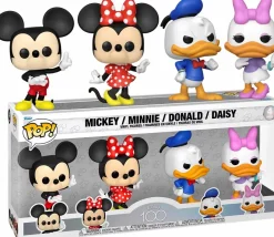 Pop! Bundles>Mickey Mouse Mickey and Friends - Mickey, Minnie, Donald & Daisy Pop! Vinyl Figure 4-Pack