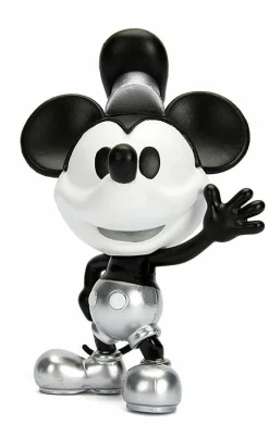 Die-Cast Figures>Mickey Mouse - Steamboat Willie Metalfigs 4" Die-Cast Figure