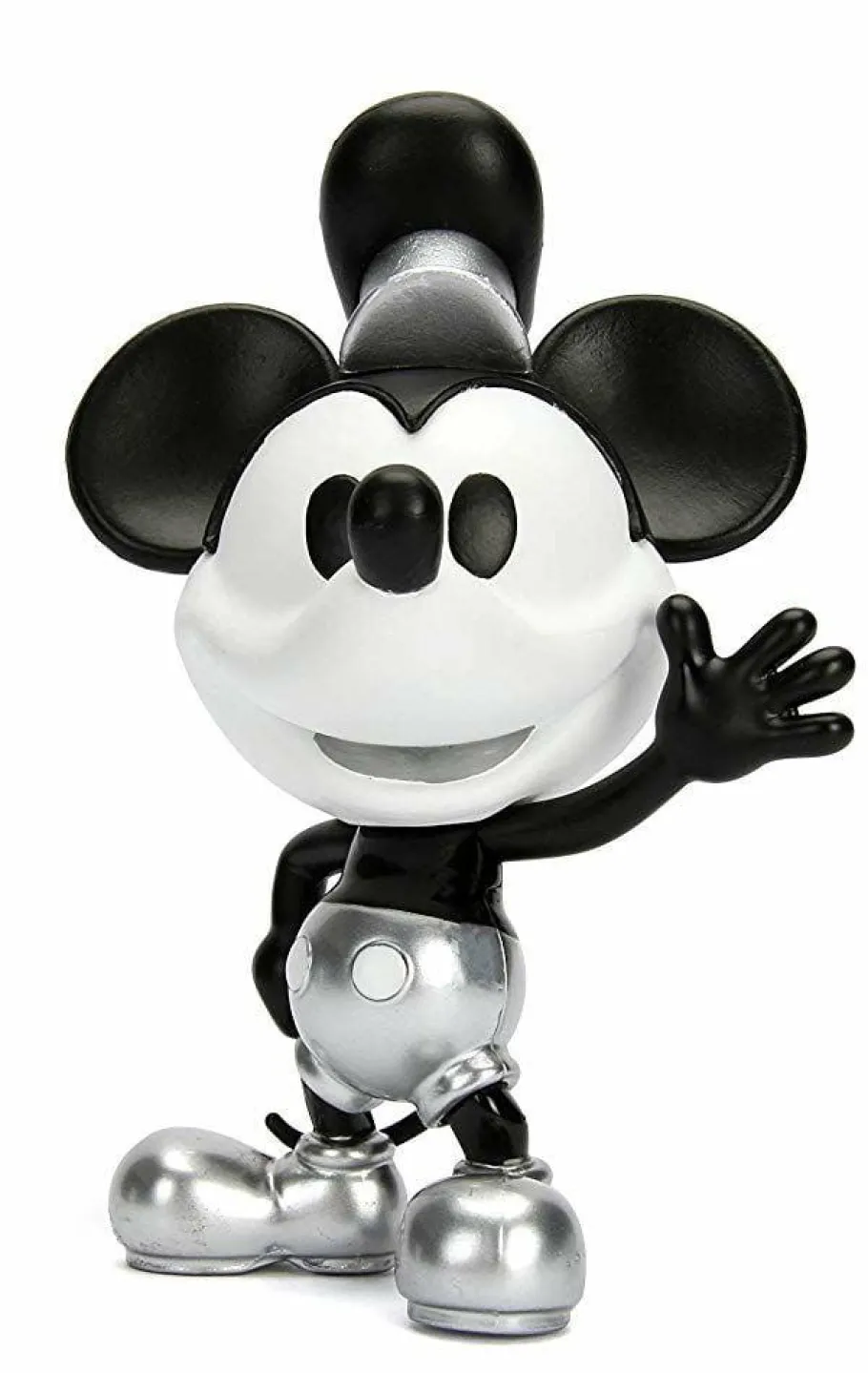 Die-Cast Figures>Mickey Mouse - Steamboat Willie Metalfigs 4" Die-Cast Figure