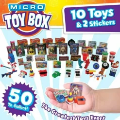 Blind Box>World's Smallest Micro Toy Box - Miniature Collectibles Series 1 (10 Pieces)