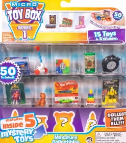 Blind Box>World's Smallest Micro Toy Box - Miniature Collectibles Series 1 (15 Pieces)