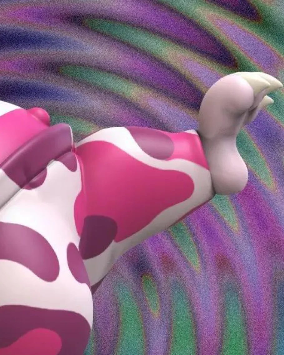Designer Vinyl>Mighty Jaxx Originals Mighty Jaxx - Droopy Cat 6" Vinyl Figure by PoOL