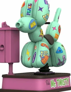 Designer Vinyl>Mighty Jaxx Originals Mighty Jaxx - Mr. Twisty (Vandalized Edition) 9" Vinyl Figure by Jason Freeny