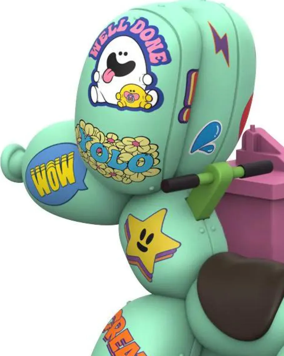 Designer Vinyl>Mighty Jaxx Originals Mighty Jaxx - Mr. Twisty (Vandalized Edition) 9" Vinyl Figure by Jason Freeny