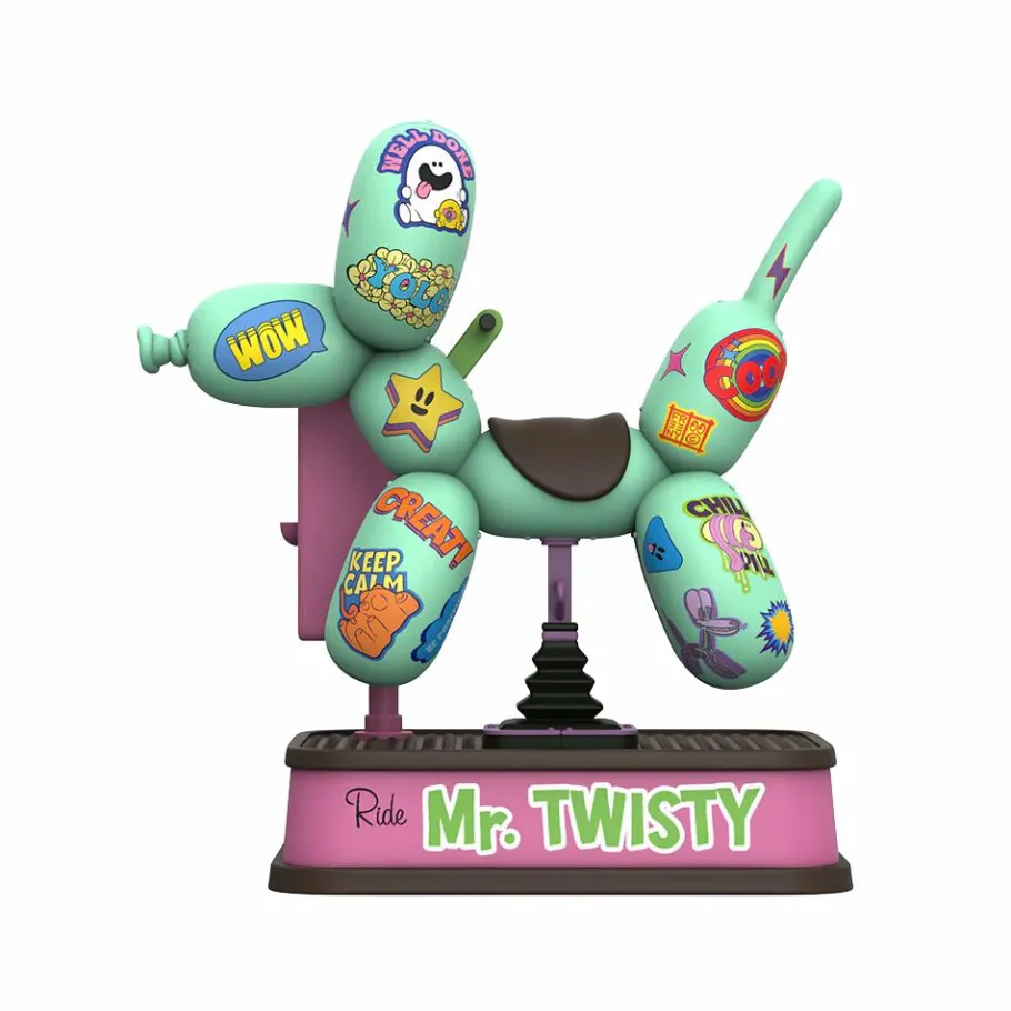 Designer Vinyl>Mighty Jaxx Originals Mighty Jaxx - Mr. Twisty (Vandalized Edition) 9" Vinyl Figure by Jason Freeny