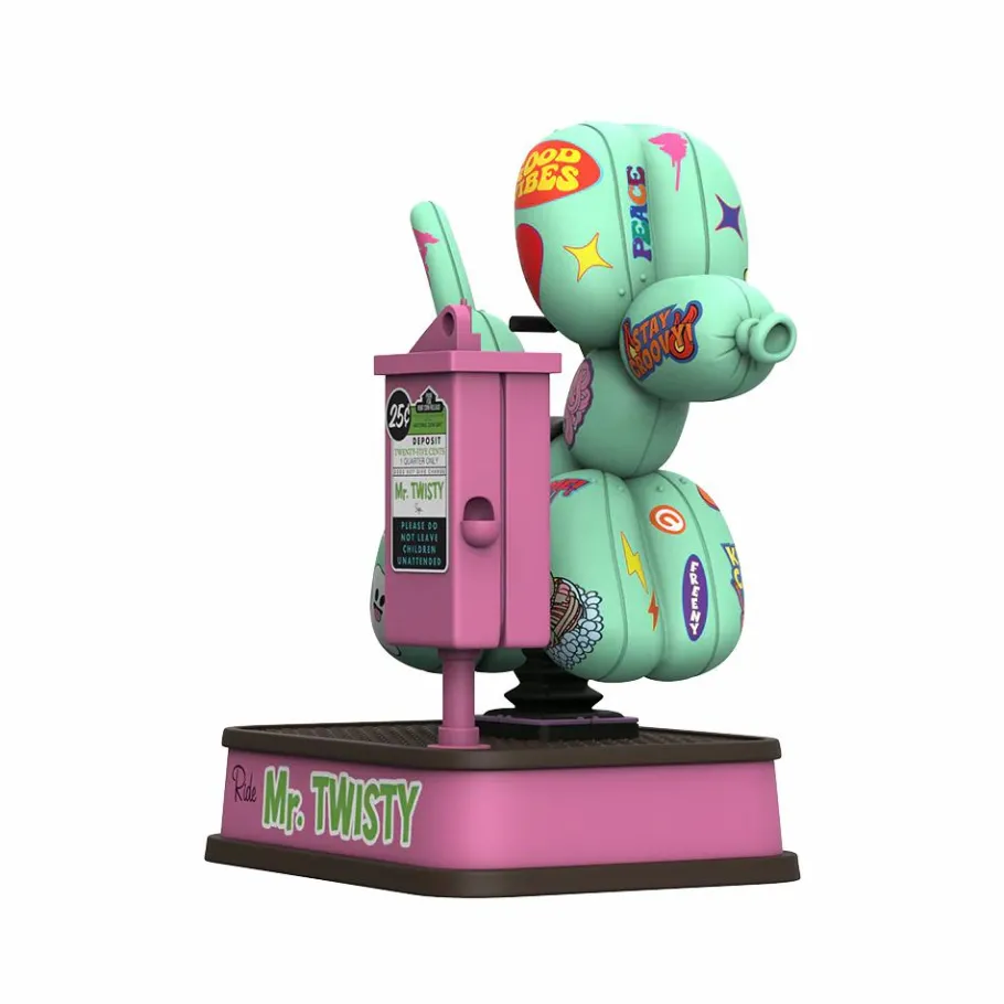 Designer Vinyl>Mighty Jaxx Originals Mighty Jaxx - Mr. Twisty (Vandalized Edition) 9" Vinyl Figure by Jason Freeny