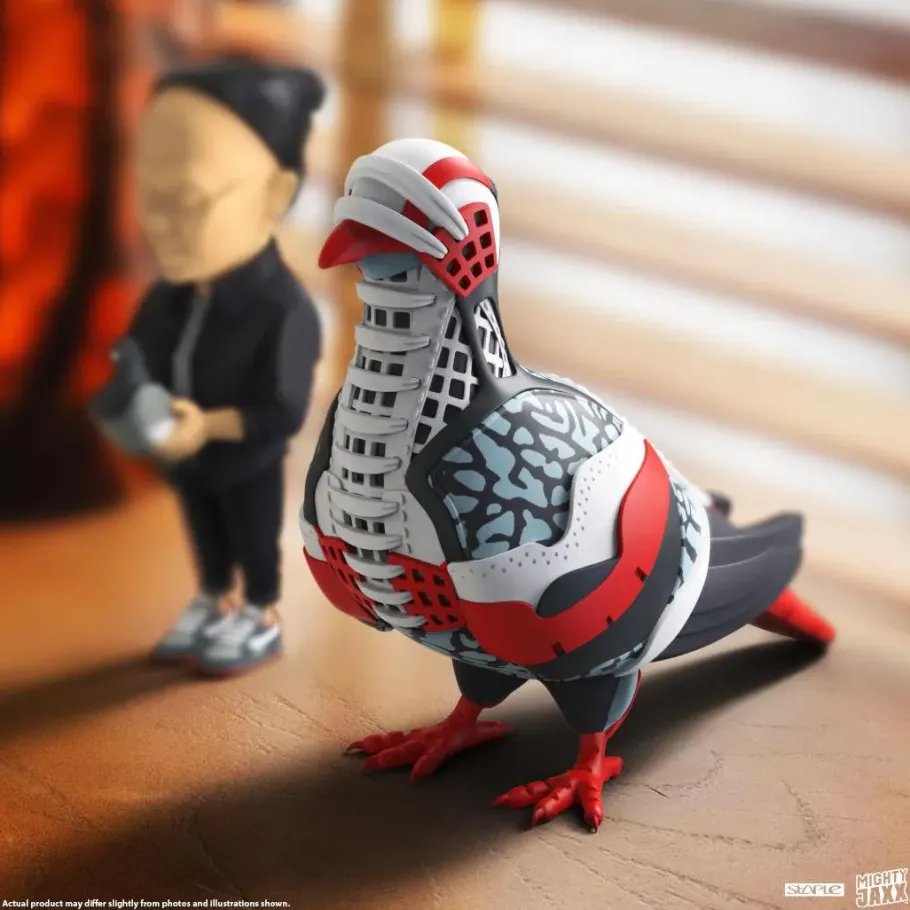Designer Vinyl>Mighty Jaxx Originals Mighty Jaxx - Pigeon in Flight 8" Vinyl Figure by Jeff Staple