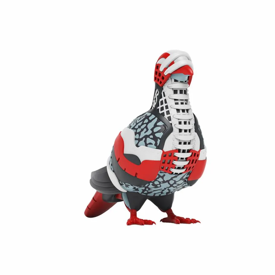 Designer Vinyl>Mighty Jaxx Originals Mighty Jaxx - Pigeon in Flight 8" Vinyl Figure by Jeff Staple