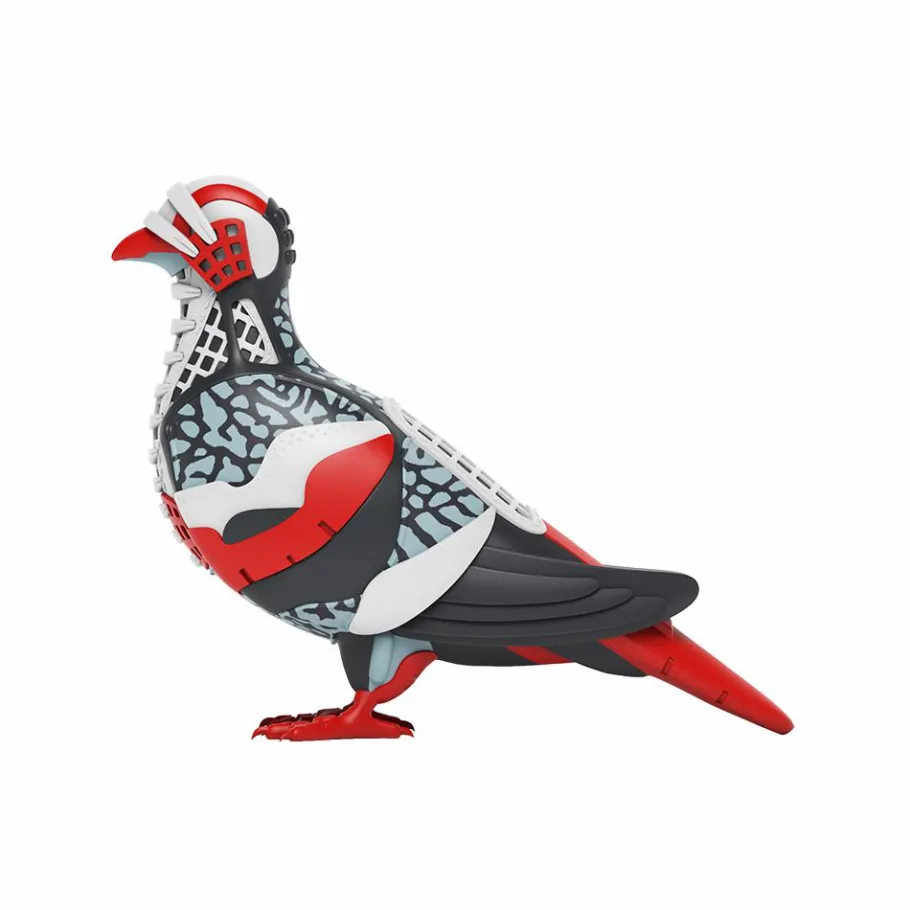 Designer Vinyl>Mighty Jaxx Originals Mighty Jaxx - Pigeon in Flight 8" Vinyl Figure by Jeff Staple