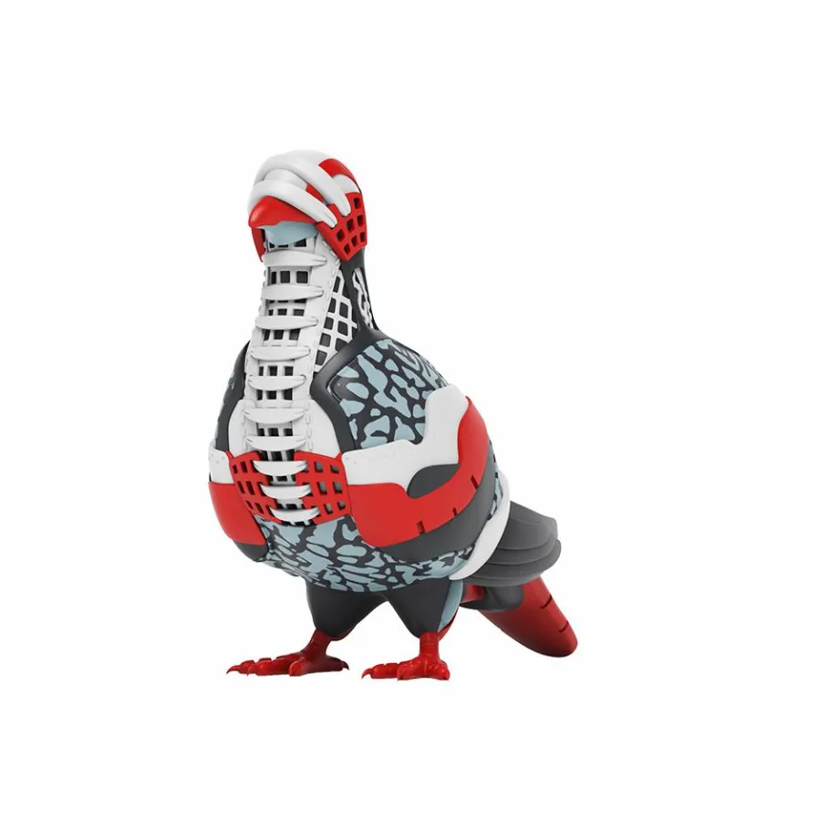 Designer Vinyl>Mighty Jaxx Originals Mighty Jaxx - Pigeon in Flight 8" Vinyl Figure by Jeff Staple