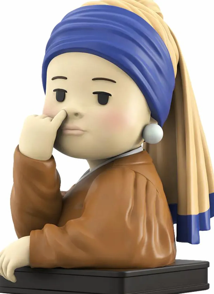 Designer Vinyl>Mighty Jaxx Originals Mighty Jaxx - The Art of Picking: Girl with a Pearl Earring 7.5" Vinyl Figure by Po Yun Wang