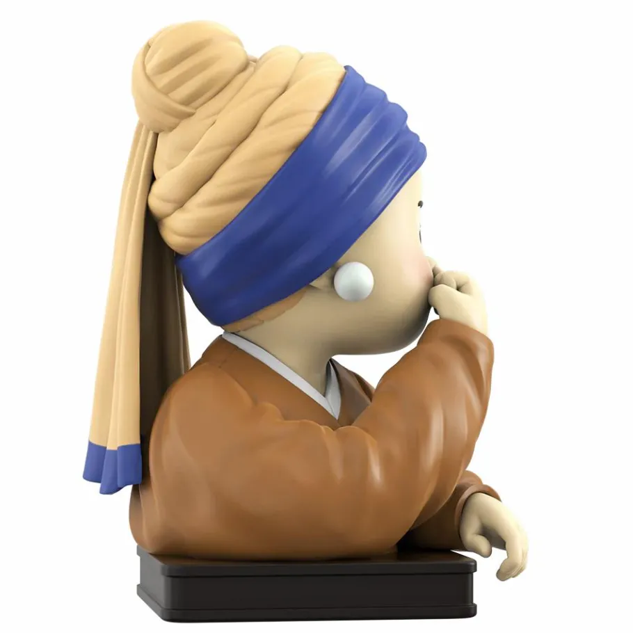 Designer Vinyl>Mighty Jaxx Originals Mighty Jaxx - The Art of Picking: Girl with a Pearl Earring 7.5" Vinyl Figure by Po Yun Wang