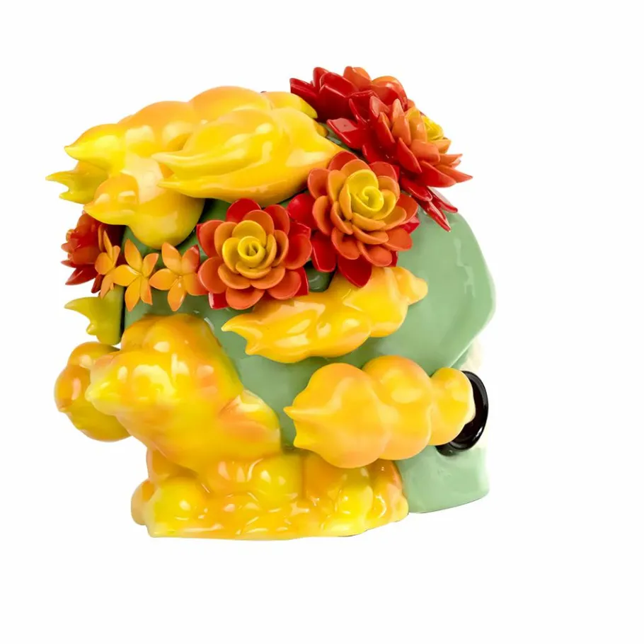 Designer Vinyl>Mighty Jaxx Originals Mighty Jaxx - The Smoke Calavera 7" Porcelain Incense Chamber by Butch Locsin