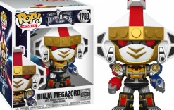 Standard Pop!>Power Rangers Mighty Morphin : The Movie (1995) - Ninja Megazord Metallic Super Sized 6 Pop! Vinyl Figure
