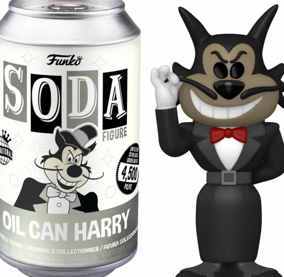Designer Vinyl>Mighty Mouse - Oil Can Harry Vinyl SODA Figure in Collector Can (International Edition)
