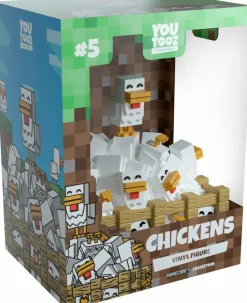 Designer Vinyl>Minecraft - Chickens 3.5" Vinyl Figure