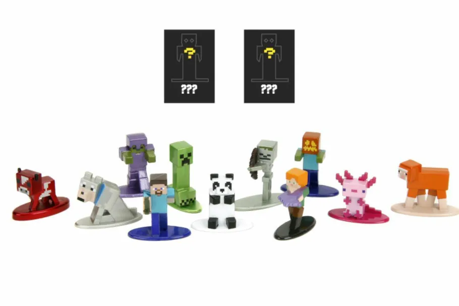 Die-Cast Figures>Minecraft - Nano Metalfigs Wave 05 Blind Bag Die-Cast Figure (Display of 24)