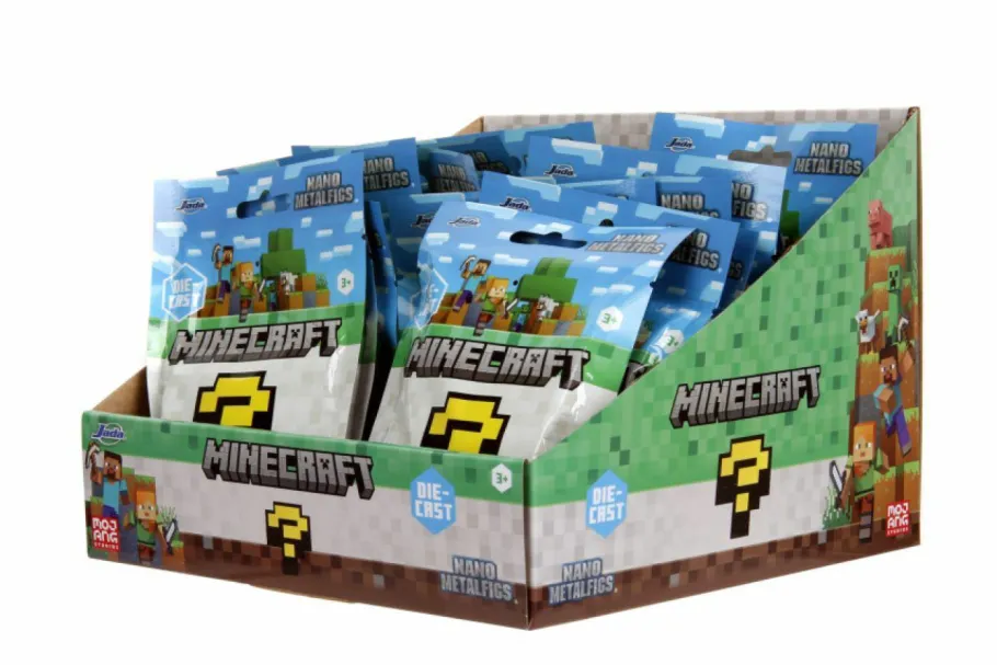 Die-Cast Figures>Minecraft - Nano Metalfigs Wave 05 Blind Bag Die-Cast Figure (Display of 24)