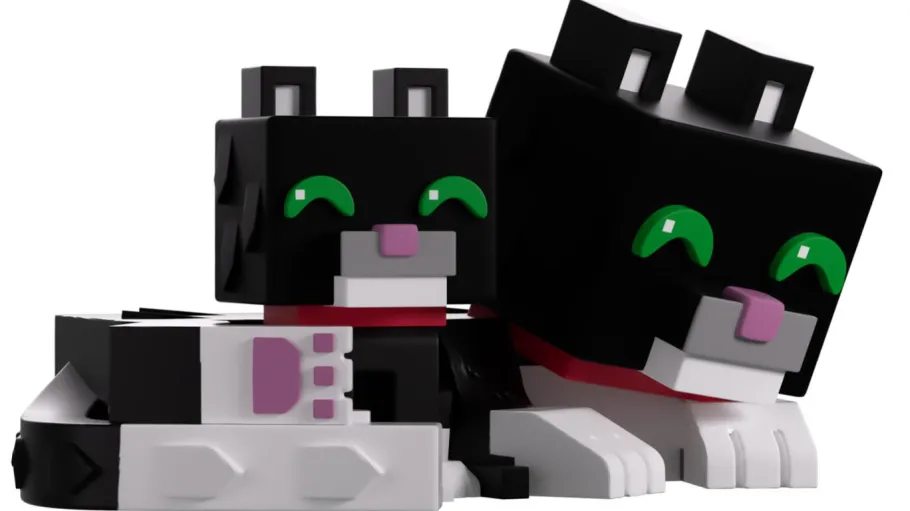 Designer Vinyl>Minecraft - Tuxedo Cat 2.5" Vinyl Figure