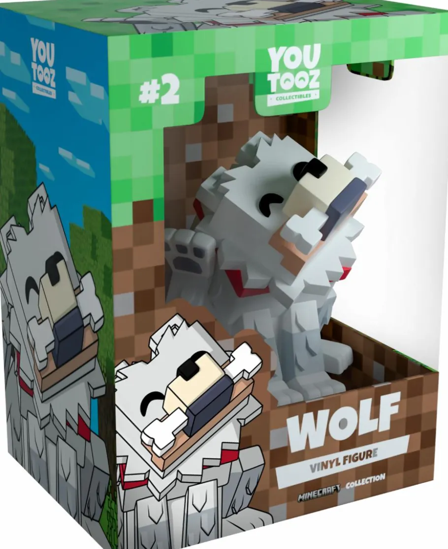 Designer Vinyl>Minecraft - Wolf 4" Vinyl Figure
