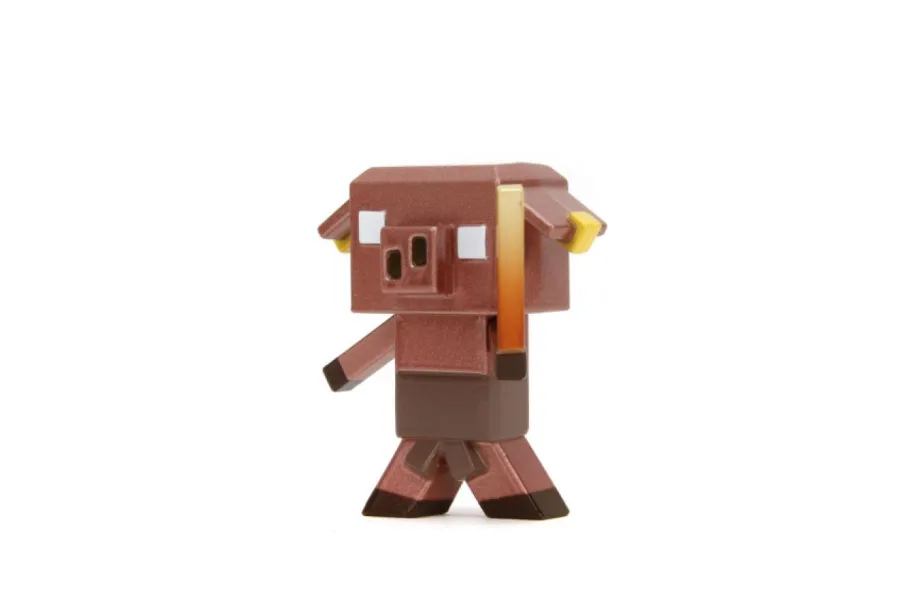 Die-Cast Figures>Minecraft Legends - Hero Ranger, Zombie, Piglin Blaze Runt & Piglin Mace Runt Metalfigs 2.5" Die-Cast Figure 4-Pack