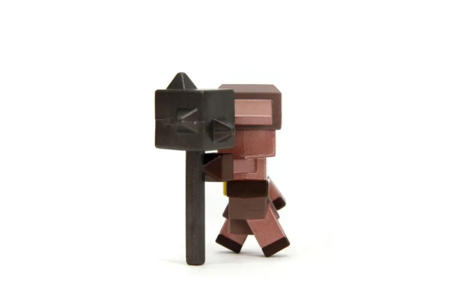 Die-Cast Figures>Minecraft Legends - Hero Ranger, Zombie, Piglin Blaze Runt & Piglin Mace Runt Metalfigs 2.5" Die-Cast Figure 4-Pack