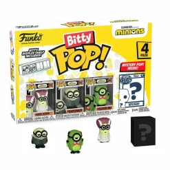 Standard Pop!>Minions - Bride Kevin, Frankenbob, Creature Mel & Mystery Bitty Pop! Vinyl Figure 4-Pack