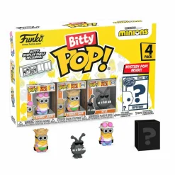 Standard Pop!>Minions - Tourist Jerry, Tourist Dave, Kyle & Mystery Bitty Pop! Vinyl Figure 4-Pack