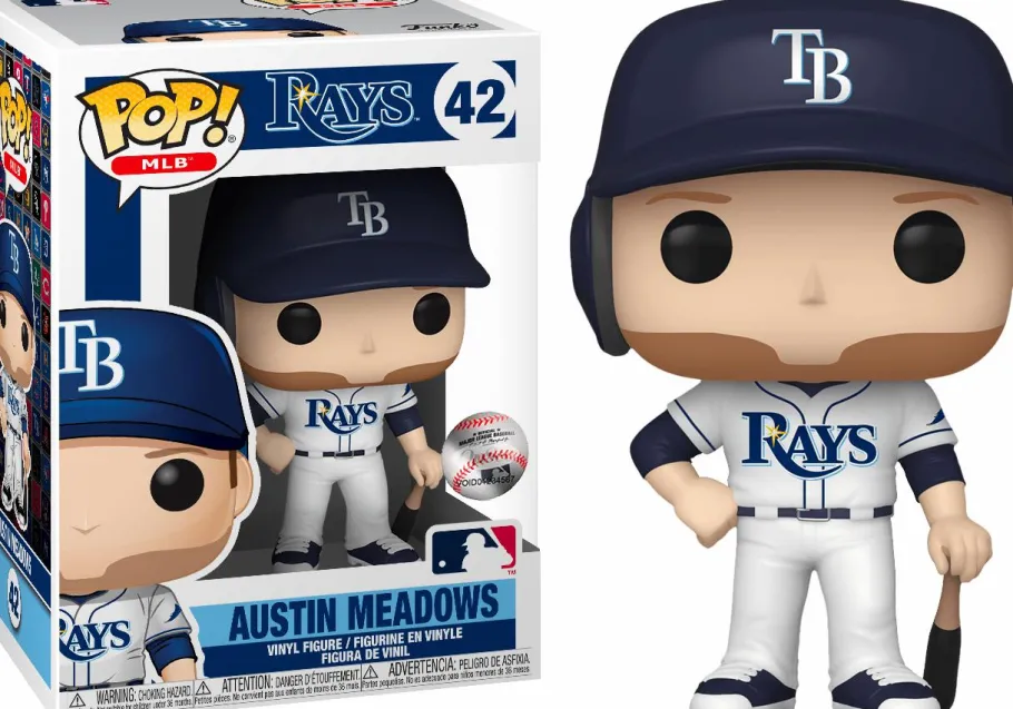 Standard Pop!>MLB Baseball - Austin Meadows Tampa Bay Rays Pop! Vinyl Figure