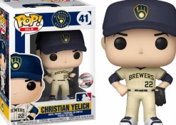 Standard Pop!>MLB Baseball - Christian Yelich Milwaukee Brewers Pop! Vinyl Figure