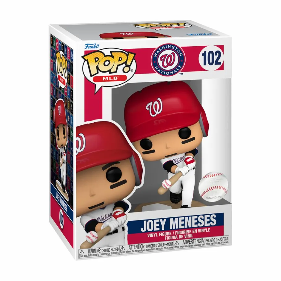 Standard Pop!>MLB Baseball - Joey Meneses Washington Nationals Pop! Vinyl Figure