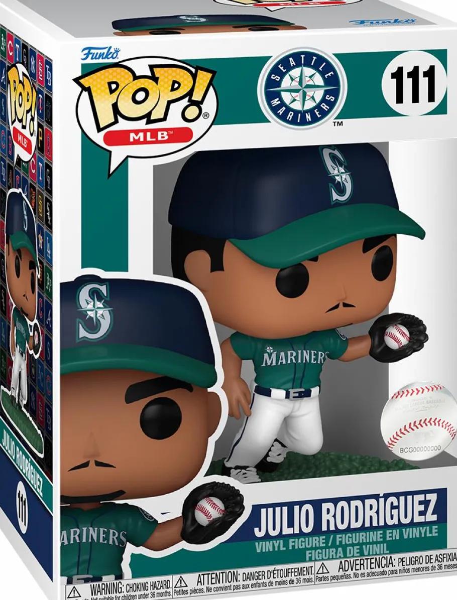 Standard Pop!>MLB Baseball - Julio Rodriguez Seattle Mariners Pop! Vinyl Figure