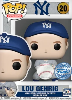 Standard Pop!>MLB Baseball - Lou Gehrig in Alternate Uniform Pop! Vinyl Figure (Popcultcha Exclusive)