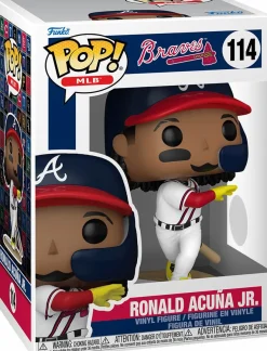 Standard Pop!>MLB Baseball - Ronald Acuna Jr. (Home Uniform) Atlanta Braves Pop! Vinyl Figure