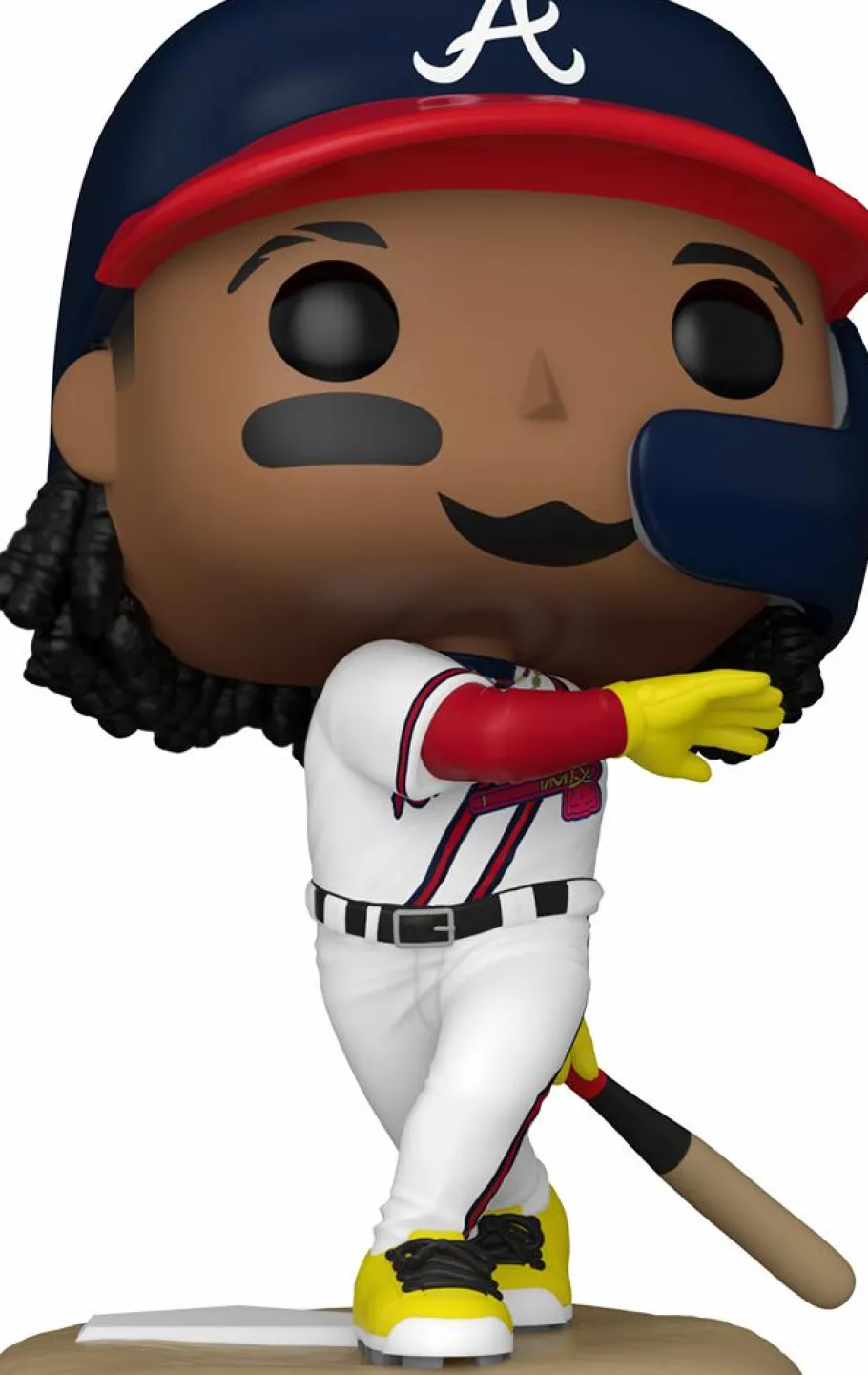 Standard Pop!>MLB Baseball - Ronald Acuna Jr. (Home Uniform) Atlanta Braves Pop! Vinyl Figure
