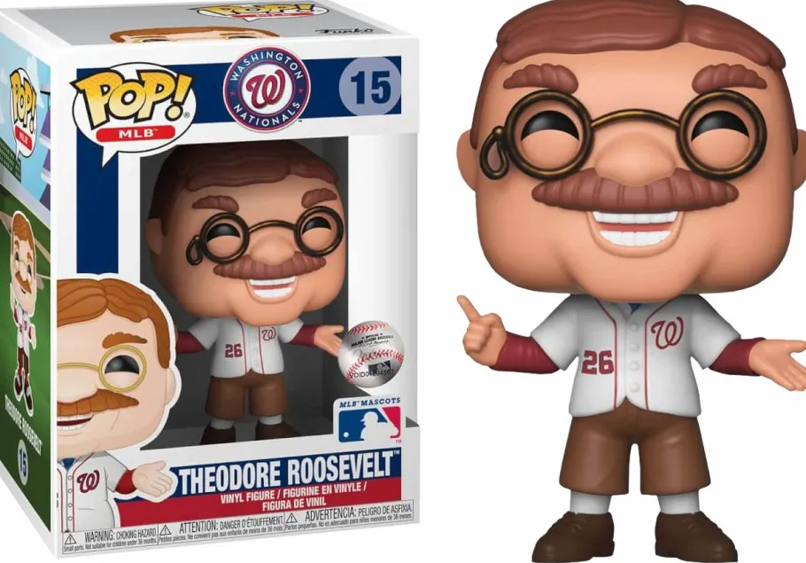 Standard Pop!>MLB Baseball - Theodore Roosevelt Washington Nationals Mascot Pop! Vinyl Figure