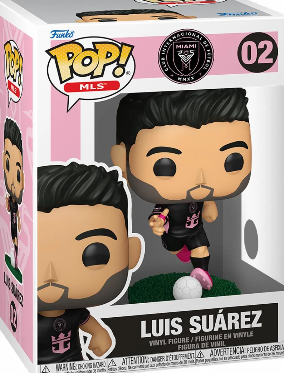 Standard Pop!>Soccer MLS: Inter Miami - Luis Suarez (Away) Pop! Vinyl Figure