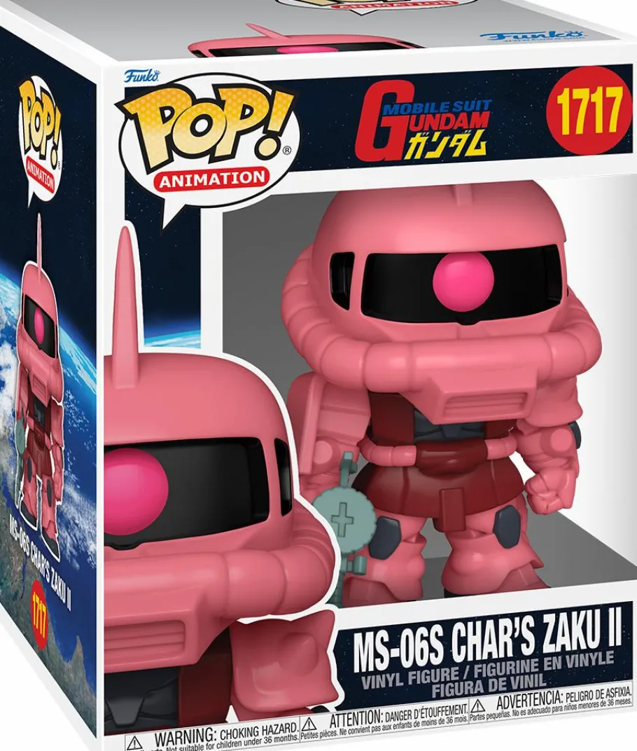 Super-Sized Pop!>Mobile Suit Gundam - MS-06S Char’s Zaku II Super Sized 6" Pop! Vinyl Figure