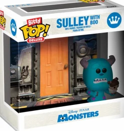 Pop! Deluxe>Monsters, Inc. Monsters Inc. - Sulley with Doors Bitty Pop! Deluxe Vinyl Figure