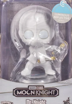 Cosbaby>Moon Knight (2021) - Mr. Knight Luminous Reflective Effect Cosbaby (S) Hot Toys Figure