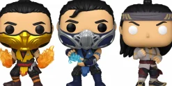 Pop! Bundles>Mortal Kombat 1 - Earthrealm Pop! Vinyl Bundle (Set of 3)