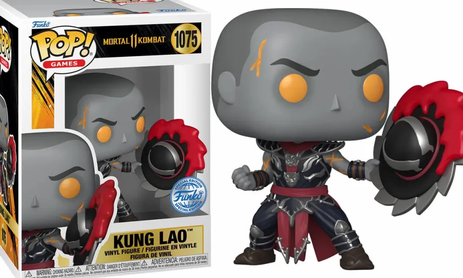Collector & Mystery Boxes>Mortal Kombat 11 - Kung Lao (Fatality) Mystery Box (Includes Kung Lao & 3 Exclusive Pop! Vinyl Figures)