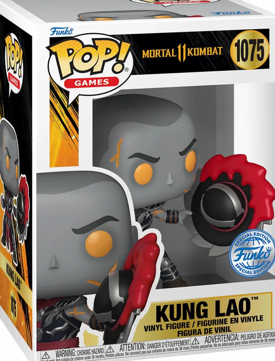Collector & Mystery Boxes>Mortal Kombat 11 - Kung Lao (Fatality) Mystery Box (Includes Kung Lao & 3 Exclusive Pop! Vinyl Figures)