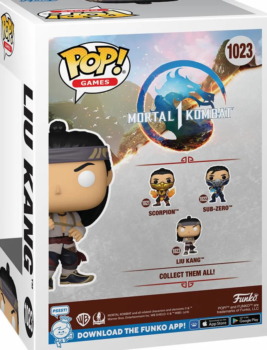 Standard Pop!>Mortal Kombat 1 - Liu Kang (God of Fire) Pop! Vinyl Figure