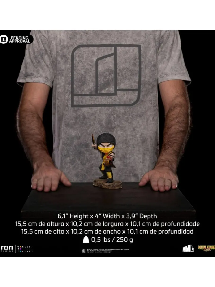 Designer Vinyl>Mortal Kombat - Scorpion MiniCo 6" Vinyl Figure