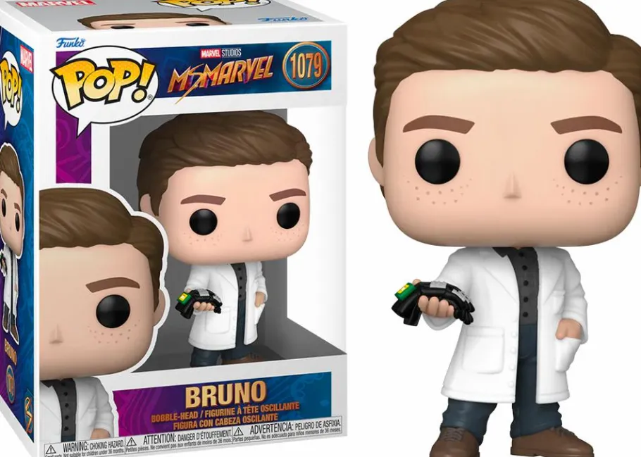 Standard Pop!>Ms. Marvel (2022) - Bruno Carrelli Pop! Vinyl Figure