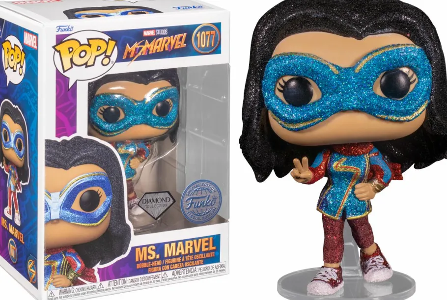 Standard Pop!>Popcultcha Ms. Marvel (2022) - Ms. Marvel Diamond Glitter Pop! Vinyl Figure