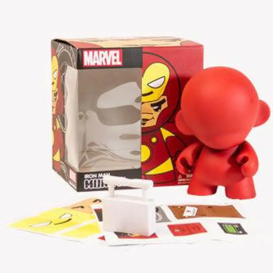 Diy (Do-It-Yourself)>Munnyworld - 4" Marvel Munny Mini Ironman DIY Vinyl